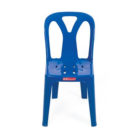 เก้าอี้พลาสติก SUPERWARE CH-58 สีน้ำเงิน_1