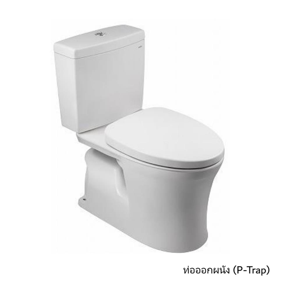 สุขภัณฑ์ 2 ชิ้น TOTO CST230P 3/4.8 ลิตร สีขาว