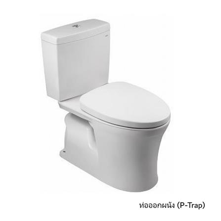 สุขภัณฑ์ 2 ชิ้น TOTO CST230P 3/4.8 ลิตร สีขาว_0