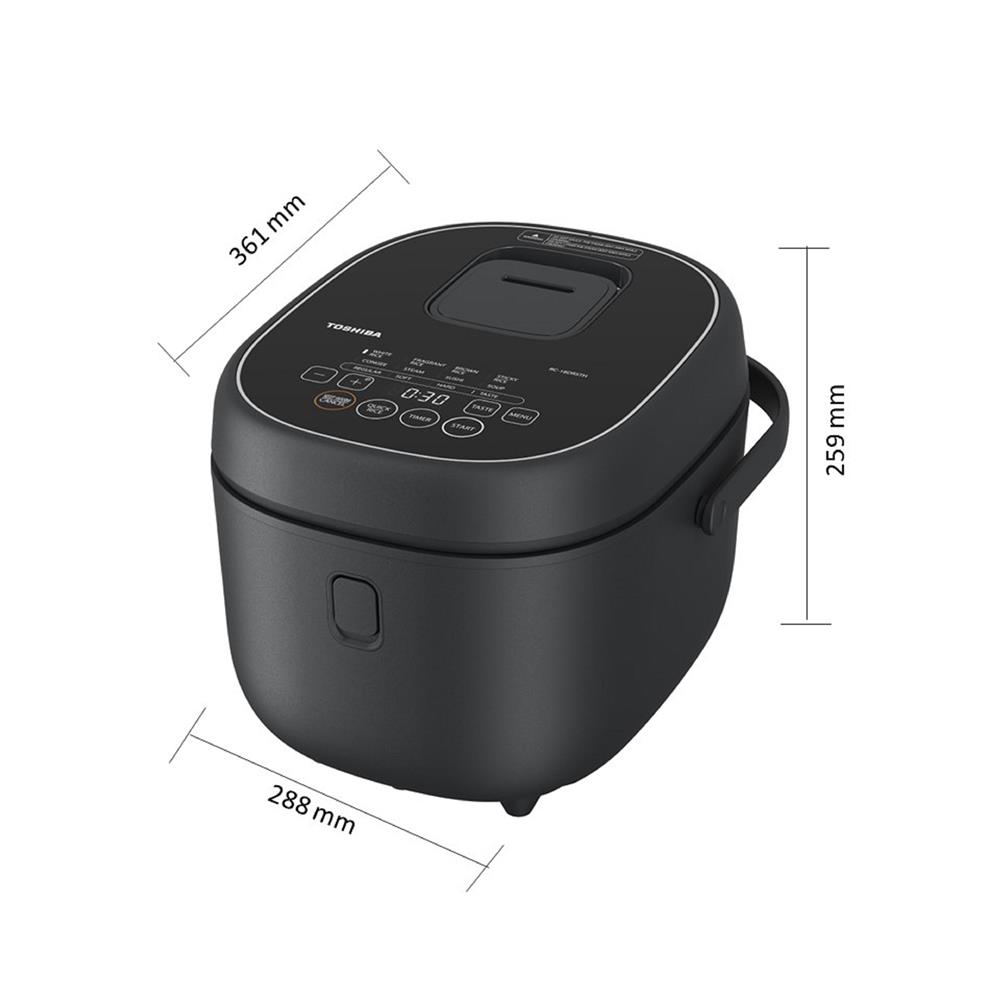 หม้อหุงข้าว DIGITAL TOSHIBA RC-18DRSTH(H) 1.8 ลิตร