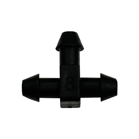 ข้อต่อสายไมโคร 3 ทาง NETAFIM 5 มม. สีดำ แพ็ก 10 ชิ้น_0