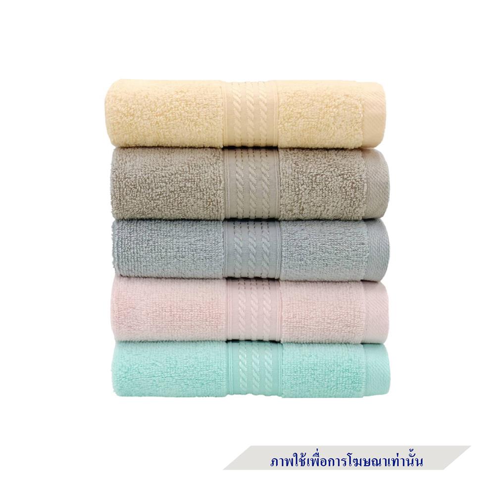 ผ้าขนหนู SANTAS AERTEX GLISTEN 27X54 นิ้ว สี GREENLAM