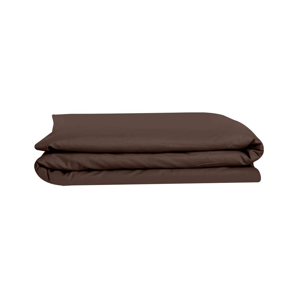 ผ้าปูที่นอน 5 ฟุต BED CLIP MICROTEX สี BROWN