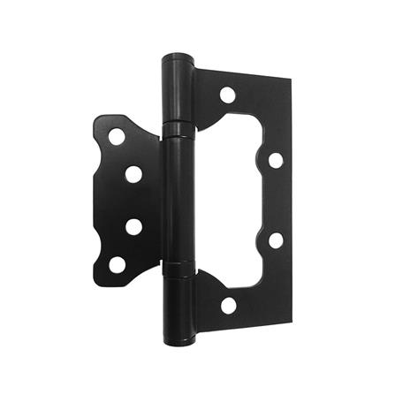 บานพับ 4X3นิ้ว X 2 มม. SOLO 43203 สีดำ แพ็ก 3 ชิ้น ไม่เซาะร่อง_1