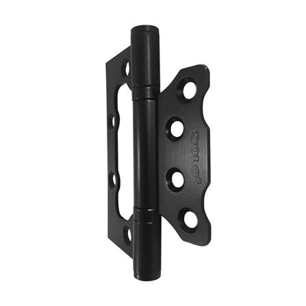 บานพับ 4X3นิ้ว X 2 มม. SOLO 43203 สีดำ แพ็ก 3 ชิ้น ไม่เซาะร่อง_2