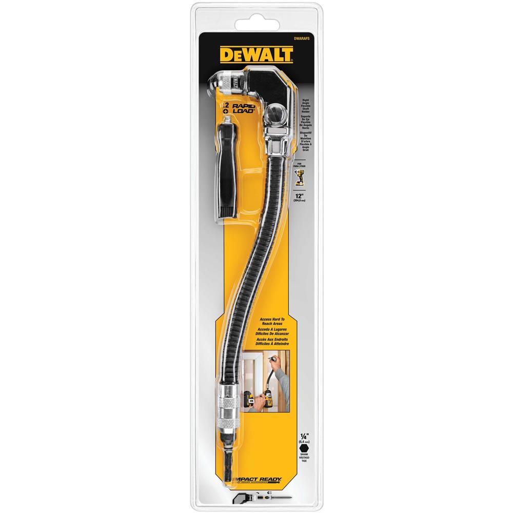 ก้านต่อไขควงมุมฉากดัดได้ DEWALT DWARAFS-Z