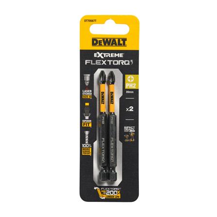 ดอกไขควง DEWALT DT70567T-QZ 89 มม. แพ็ก 2 ชิ้น_2