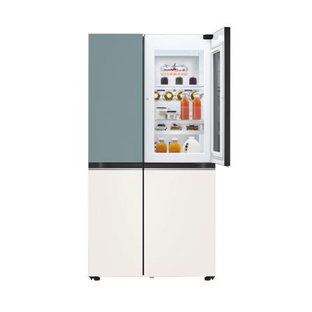 ตู้เย็น SIDE BY SIDE LG GC-Q257CMFW.ATEPLMT 23.1 คิว สีเขียวเบจ_4