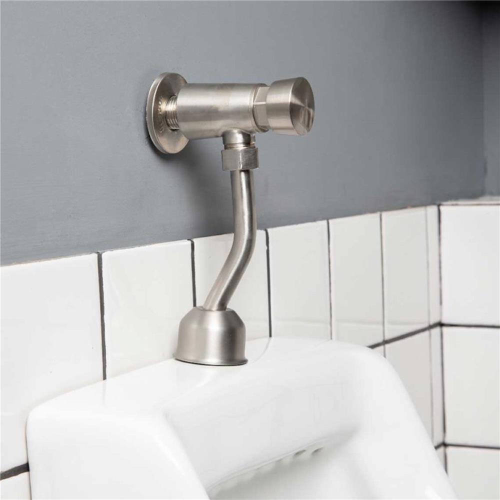 ฟลัชวาล์วโถชายท่อโค้ง RASLAND L1211-L23623 สเตนเลส