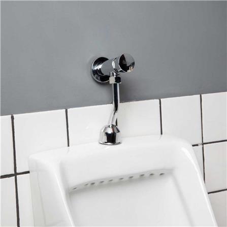 ฟลัชวาล์วโถชายท่อโค้ง RASLAND L1211-L56999 สีโครม_2