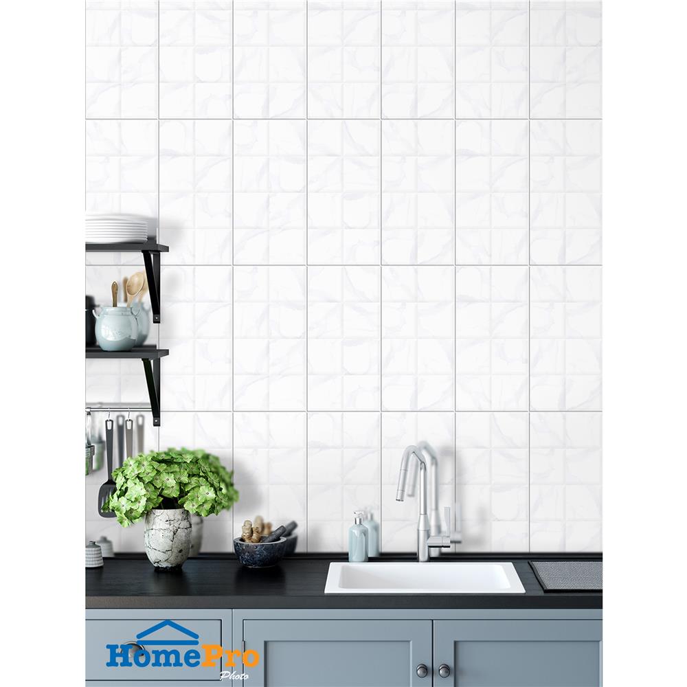 กระเบื้องผนัง 8x16 นิ้ว DURAGRES อราโม่ ขาว A 1 ตร.ม.