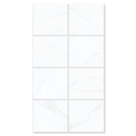 กระเบื้องผนัง 8x16 นิ้ว DURAGRES อราโม่ ขาว A 1 ตร.ม._0