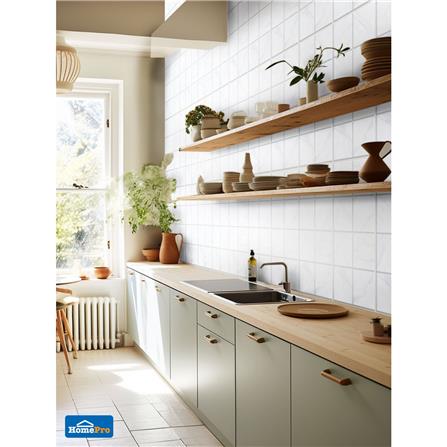 กระเบื้องผนัง 8x16 นิ้ว DURAGRES อราโม่ ขาว A 1 ตร.ม._6