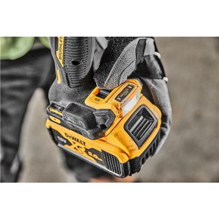 ชุดสว่านไขควงและสว่านโรตารี่ไร้สาย (พร้อมแบตเตอรี่) DEWALT DCK2215P2T-B1 18 โวลต์ (สูงสุด 20 โวลต์)_6