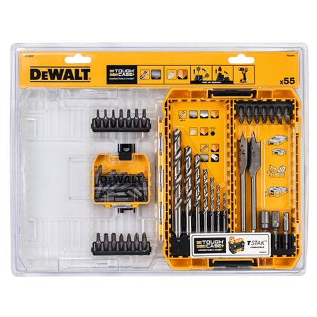 ชุดดอกสว่านและดอกไขควง DEWALT DT70757-QZ 55 ชิ้น_1