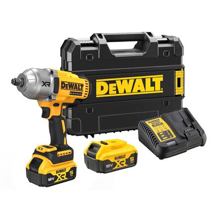 บล็อกกระแทกไร้สาย (พร้อมแบตเตอรี่) DEWALT DCF900P2T-B1 20 โวลต์_0