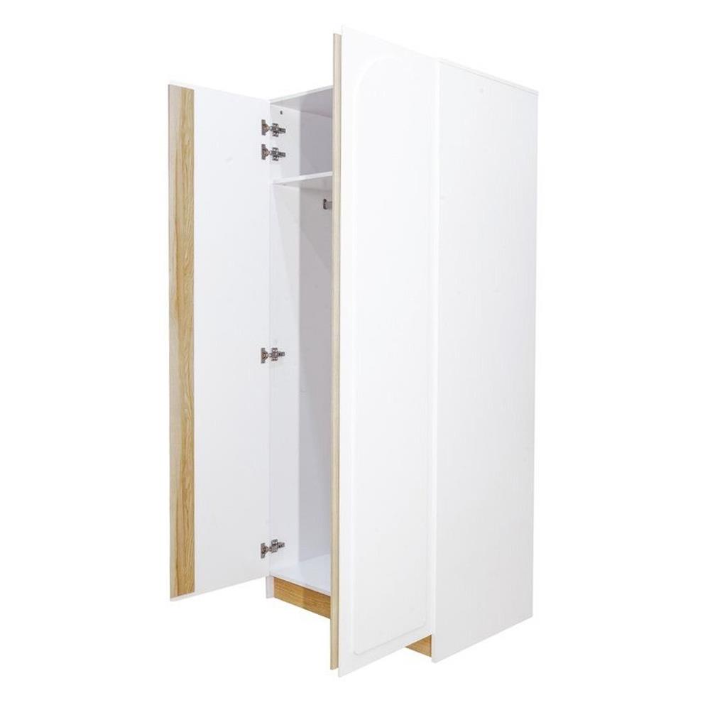 ตู้เสื้อผ้า 2 บานเปิด KONCEPT NORDIS 19223550 สีลินด์เบิร์ก/ขาว