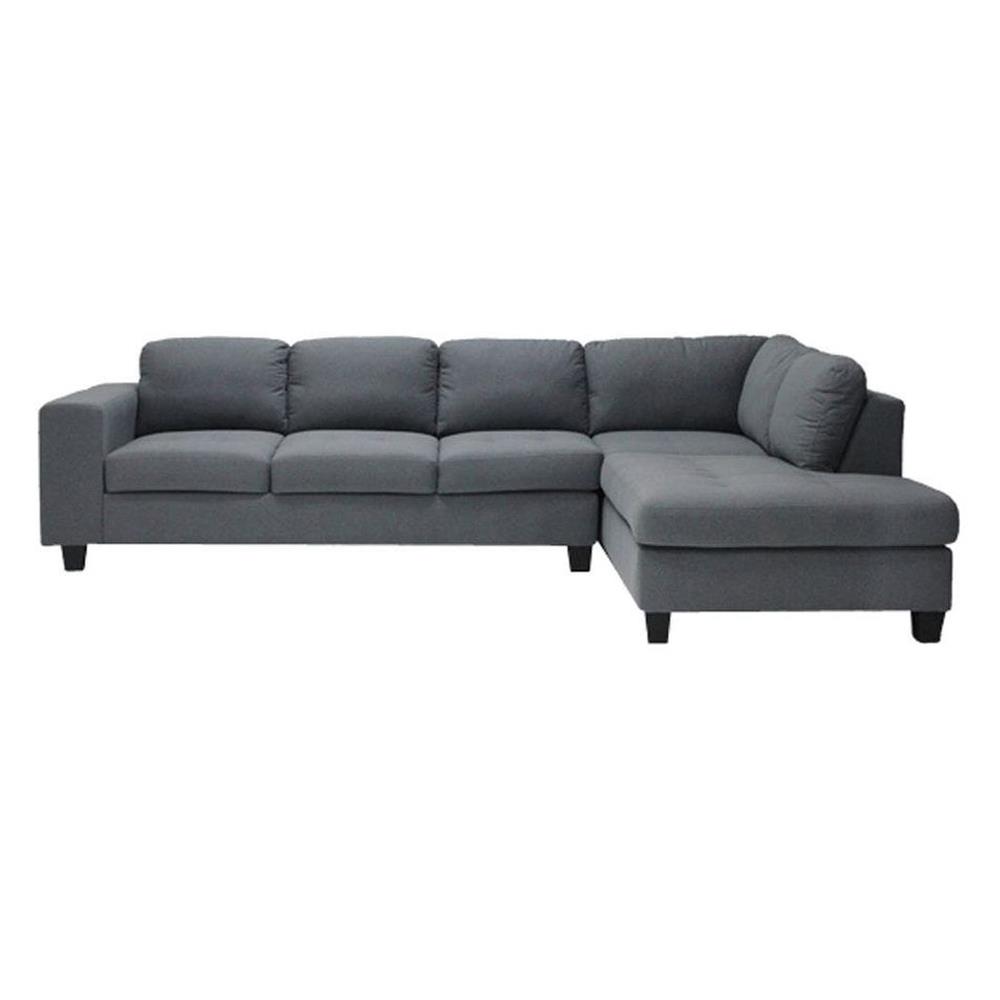โซฟาเข้ามุมขวา KONCEPT LOLA 19174874 สีเทา