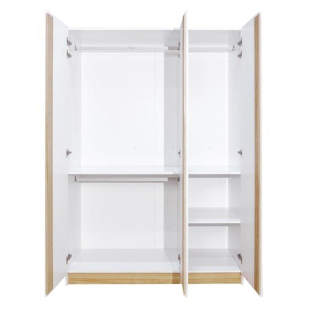 ตู้เสื้อผ้า 3 บานเปิด KONCEPT NORDIS 19223551 สีลินด์เบิร์ก/ขาว