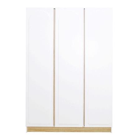 ตู้เสื้อผ้า 3 บานเปิด KONCEPT NORDIS 19223551 สีลินด์เบิร์ก/ขาว