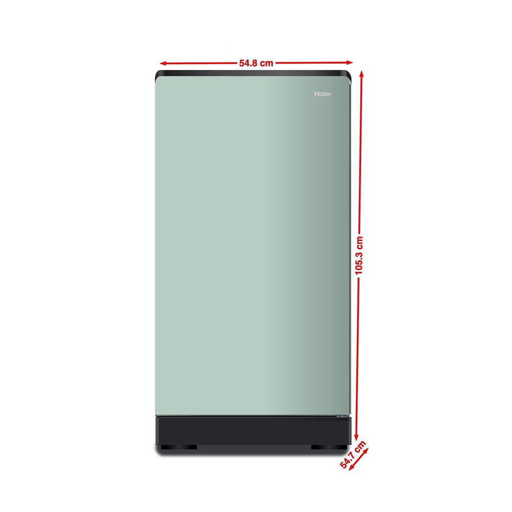 ตู้เย็น 1 ประตู HAIER HR-SD159F HPG 5.3 คิว สีเขียว