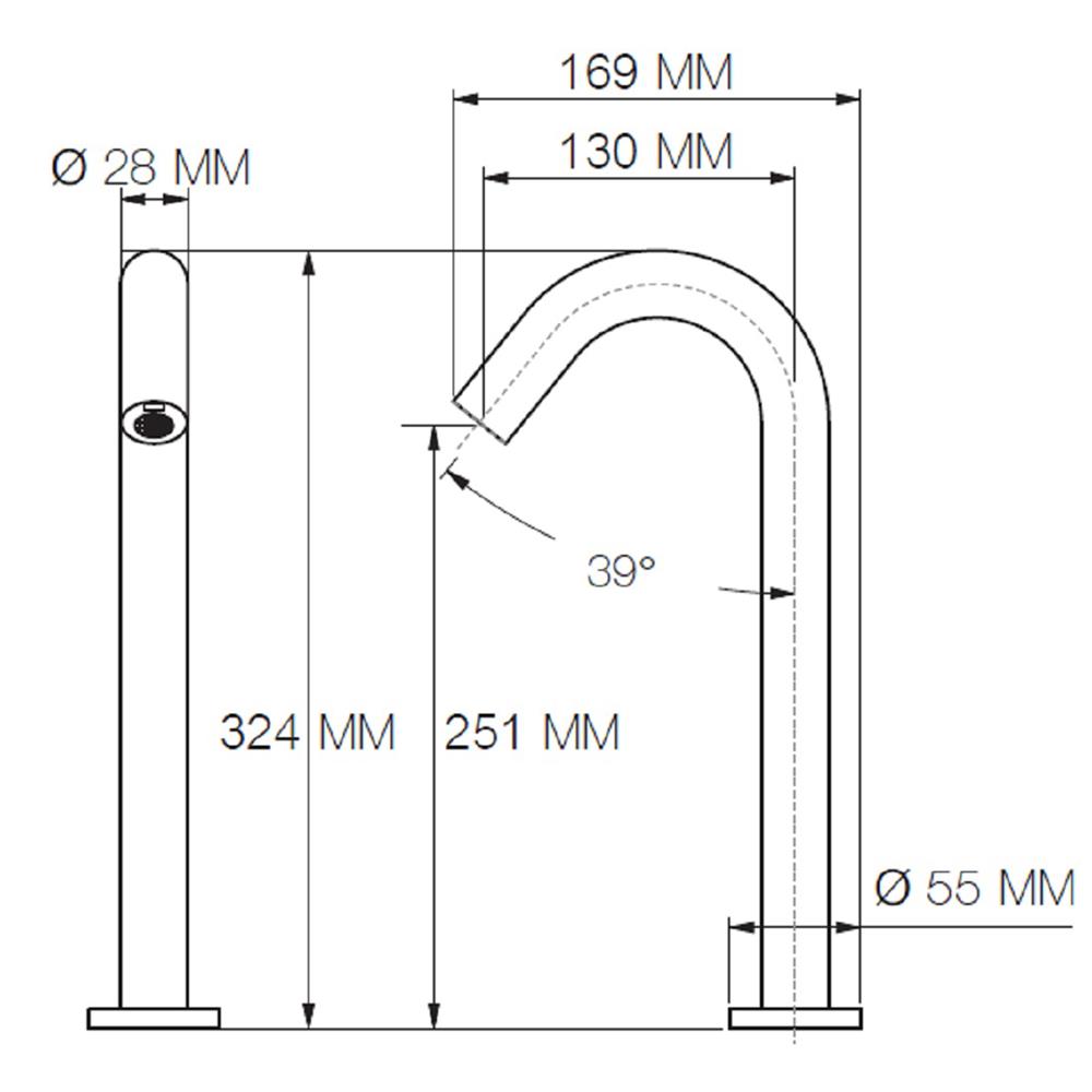 ก๊อกอ่างล้างหน้าอัตโนมัติ MOYA SC2673