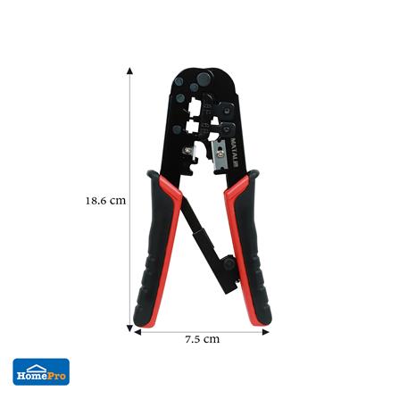 คีมย้ำสายโทรศัพท์ สายแลน MATALL DY240 7.5 นิ้ว_6