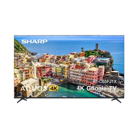 ทีวีแอลอีดี 65 นิ้ว SHARP (4K, LED, GOOGLE TV) 4T-C65FJ1X