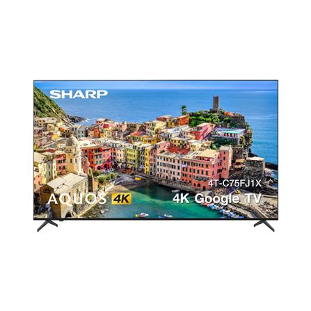ทีวีแอลอีดี 75 นิ้ว SHARP (4K, LED, GOOGLE TV) 4T-C75FJ1X_0