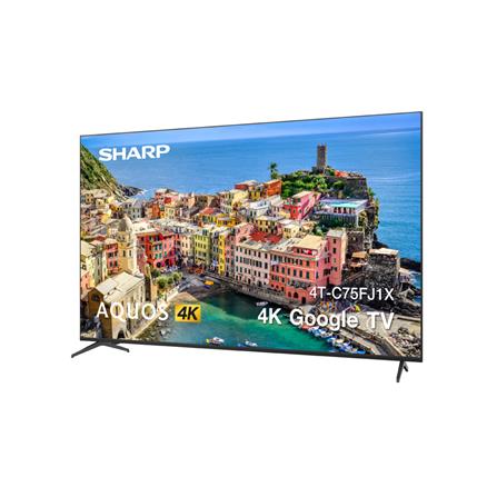 ทีวีแอลอีดี 75 นิ้ว SHARP (4K, LED, GOOGLE TV) 4T-C75FJ1X_1