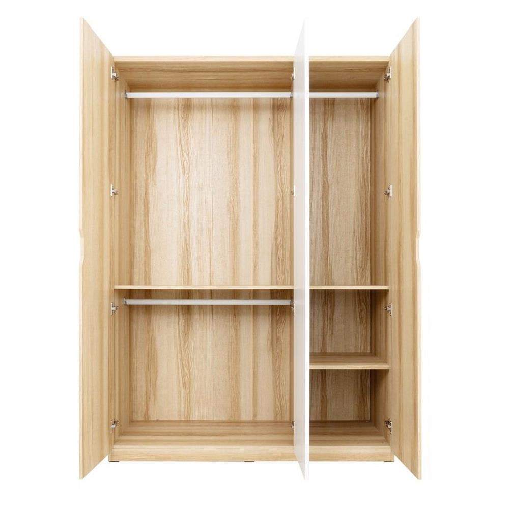 ตู้เสื้อผ้า 3 บานเปิด KONCEPT EMBRACE 19225463 ลินด์เบิร์ก/ขาว