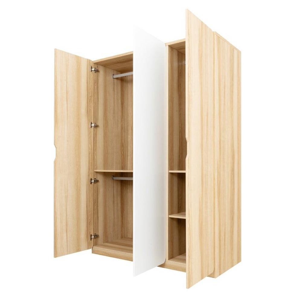 ตู้เสื้อผ้า 3 บานเปิด KONCEPT EMBRACE 19225463 ลินด์เบิร์ก/ขาว