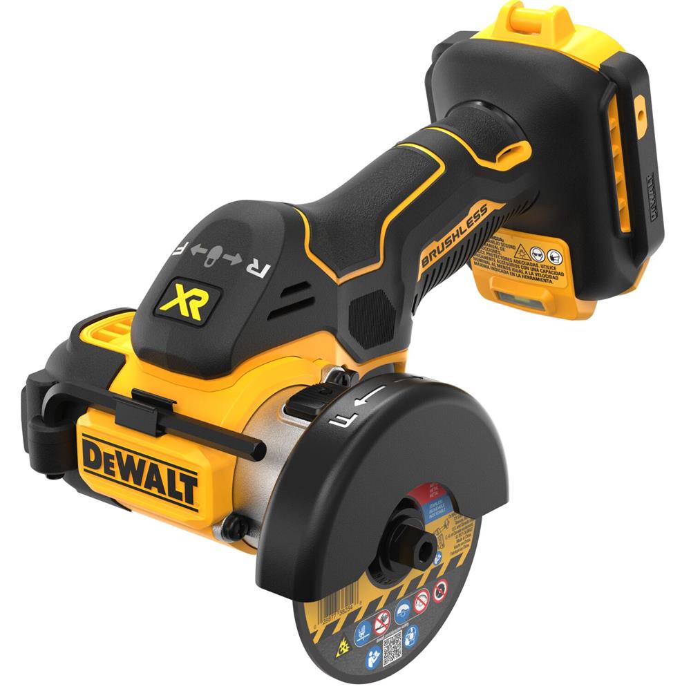 เครื่องตัดไร้สาย (เฉพาะตัวเครื่อง) DEWALT DCS438B 3 นิ้ว 18 โวลต์ (สูงสุด 20 โวลต์)