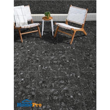 กระเบื้องพื้นพอร์ซเลน  16x16 นิ้ว COTTO ฟอสซิโอ ดำ HYG PM 0.96 ตร.ม._3