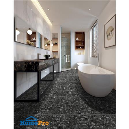 กระเบื้องพื้นพอร์ซเลน  16x16 นิ้ว COTTO ฟอสซิโอ ดำ HYG PM 0.96 ตร.ม._5