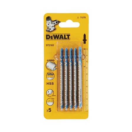 ใบเลื่อยจิ๊กซอตัดอะลูมิเนียม DEWALT DT2163-QZ แพ็ก 5 ชิ้น_1