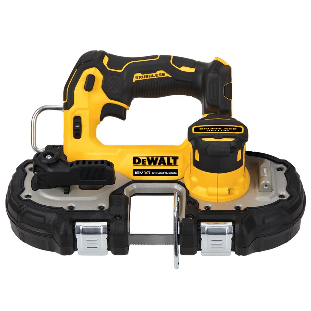 เลื่อยสายพานมือเดียวไร้สาย (เฉพาะตัวเครื่อง) DEWALT DCS377NT-XJ 18 โวลต์ (สูงสุด 20 โวลต์)