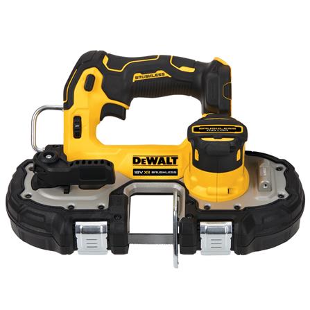 เลื่อยสายพานมือเดียวไร้สาย (เฉพาะตัวเครื่อง) DEWALT DCS377NT-XJ 18 โวลต์ (สูงสุด 20 โวลต์)