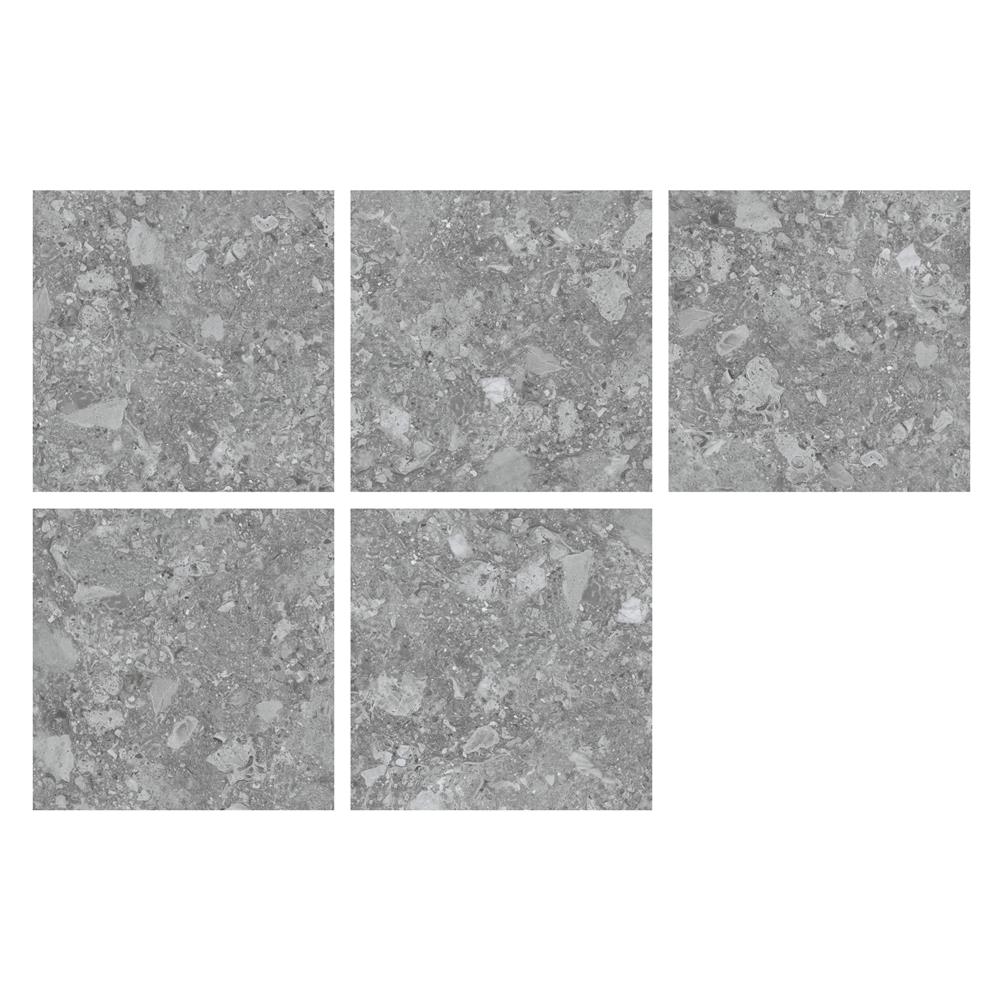 กระเบื้องพื้นพอร์ซเลน  16x16 นิ้ว COTTO ฟอสซิโอ เทา HYG PM 0.96 ตร.ม.