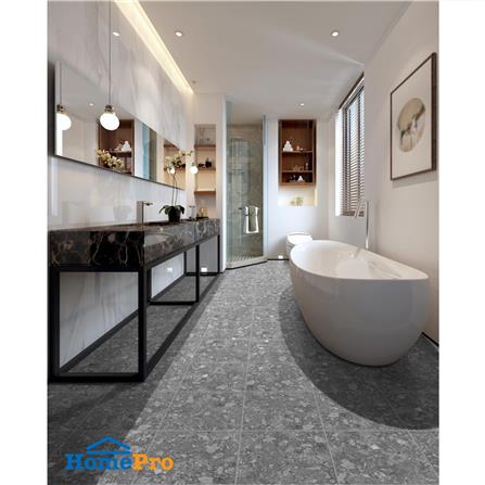 กระเบื้องพื้นพอร์ซเลน  16x16 นิ้ว COTTO ฟอสซิโอ เทา HYG PM 0.96 ตร.ม._5