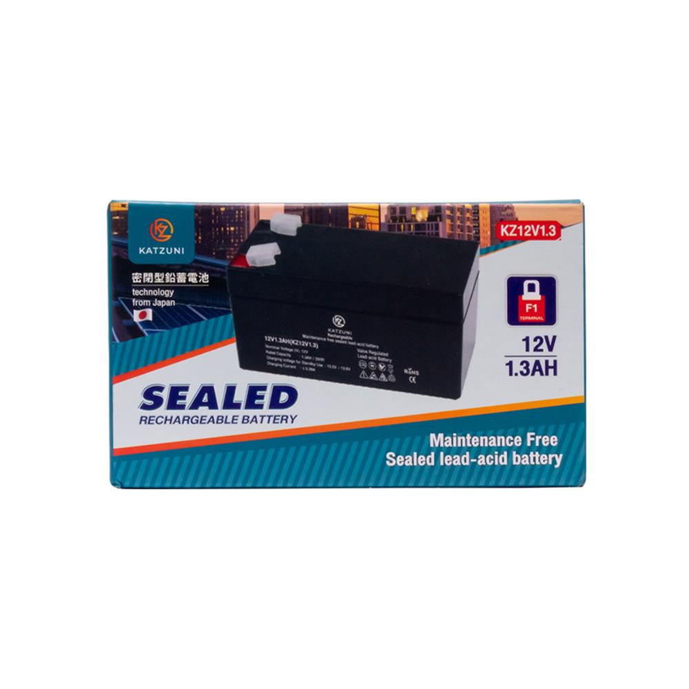 แบตเตอรี่แห้ง KATZUNI 12V1.3AH (KZ12V1.3)