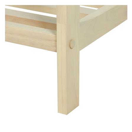 ราวพาดผ้าไม้ยางพารา 4 เส้น PLIM MACHI 75 ซม. สีไวท์โอ๊ค_5