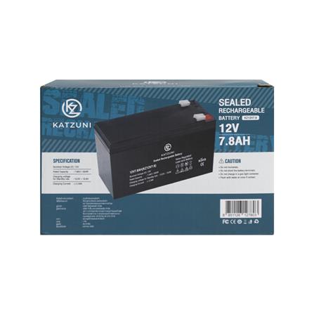แบตเตอรี่แห้ง KATZUNI 12V7.8AH (KZ12V7.8)_4