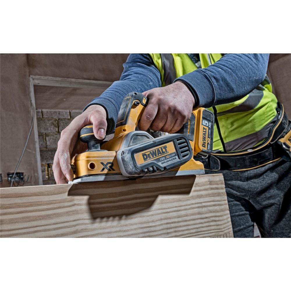 กบไสไม้ไร้สาย (เฉพาะตัวเครื่อง) DEWALT DCP580N-KR 18 โวลต์ (สูงสุด 20 โวลต์)