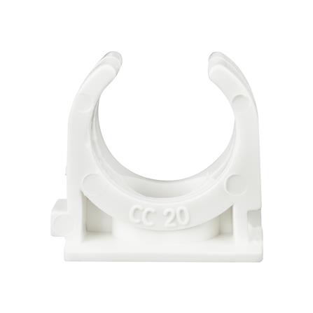 คลิปก้ามปู ELECKTA 20 มม. สีขาว แพ็ก 50 ชิ้น_1