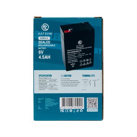 แบตเตอรี่แห้ง KATZUNI 6V4.5AH (KZ6V4.5)_4