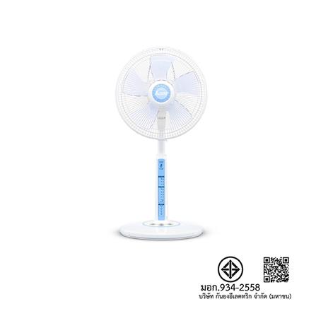 พัดลมสไลด์ 12 นิ้ว MITSUBISHI R12-MC SK สีฟ้า_2
