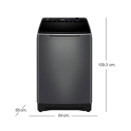 เครื่องซักผ้าฝาบน HAIER HWM160-B2178S8 16 กก. อินเวอร์เตอร์ สีเทาเข้ม_5