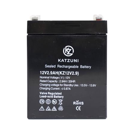 แบตเตอรี่แห้ง KATZUNI 12V2.9AH (KZ12V2.9)_0