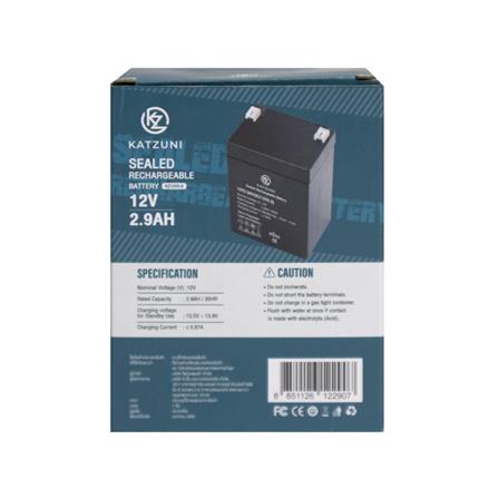 แบตเตอรี่แห้ง KATZUNI 12V2.9AH (KZ12V2.9)_3